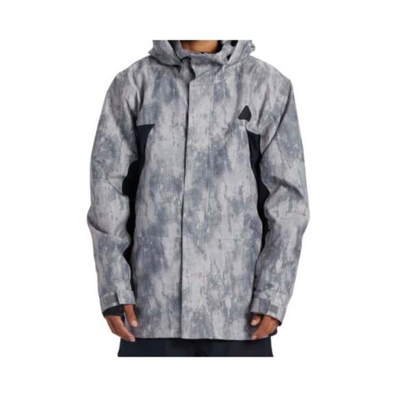 DC Command 45K Mens Jacket Sympatex Waterproof Hooded Gray/Black Size Medium